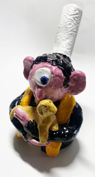 "cycloudène 2" başlıklı Heykel Frob tarafından, Orijinal sanat, Seramik