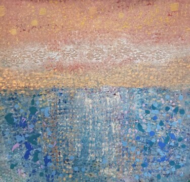 Peinture intitulée "Fragile World" par Anastasia Mastilovic, Œuvre d'art originale, Acrylique Monté sur Châssis en bois