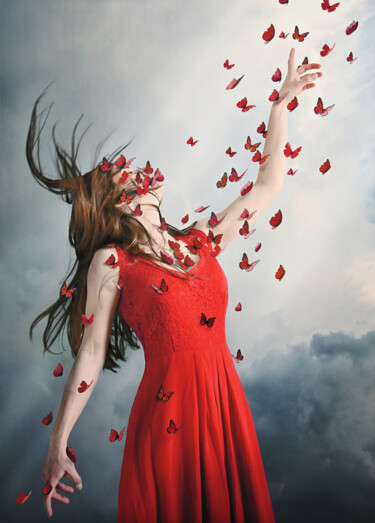 Photography titled "Psyché" by Bettina Dupont, Original Artwork, Digital Photography