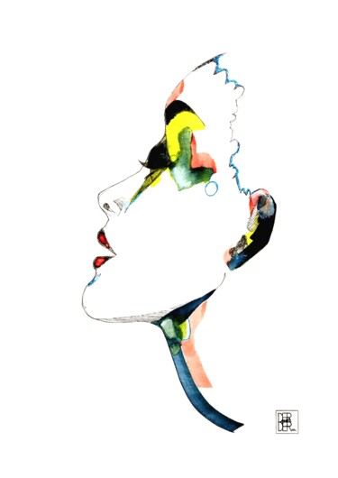 "Simple joy" başlıklı Resim Daniel Derderian tarafından, Orijinal sanat, Işaretleyici