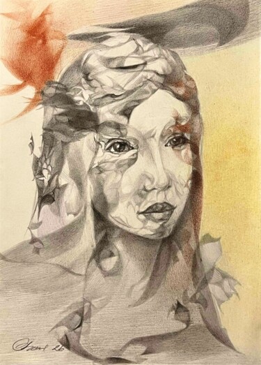 "She will be so big.…" başlıklı Resim Vasyl Pal tarafından, Orijinal sanat, Grafit