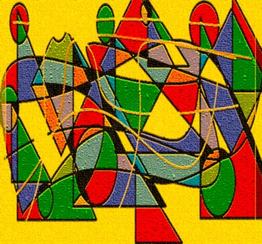 Digital Arts titled "Reflexos do sol..." by Antonio Guimaraes, Original Artwork, Digital Painting