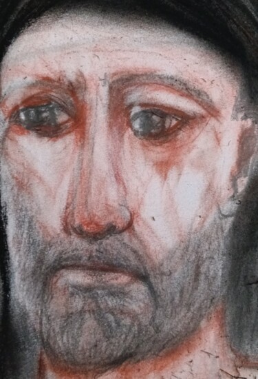 Zeichnungen mit dem Titel "Disparity" von Luke Jackson, Original-Kunstwerk, Pastell