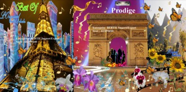 Digitale Kunst mit dem Titel "La Nature s’exprime" von Marie Fabiola Bertil, Original-Kunstwerk, Digitale Fotografie Auf Kar…