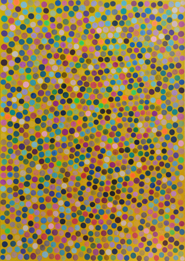 Painting titled "Organic Geometry n.…" by Veronika Demenko, Original Artwork, Acrylic