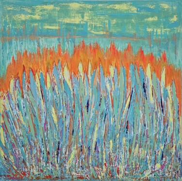 Peinture intitulée "The Harvest Time" par Gabriela Schön, Œuvre d'art originale, Acrylique