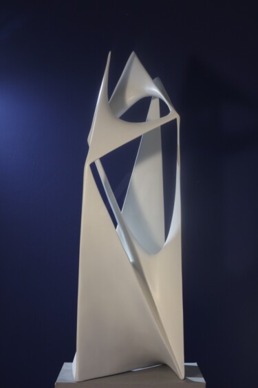 Скульптура под названием "Tendresse 2" - Dominique Andre, Подлинное произведение искусства, Смола