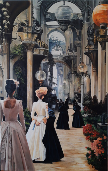 Peinture intitulée "" Imponderabilia "" par Waldemar Seyna, Œuvre d'art originale, Huile Monté sur Châssis en bois