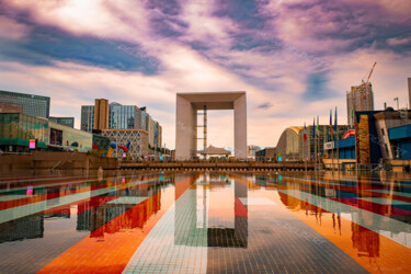 摄影 标题为“Couleurs Défense” 由Mélina Delbert, 原创艺术品, 数码摄影 安装在其他刚性面板上