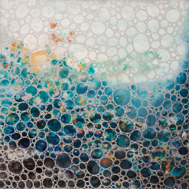 Peinture intitulée "Dimension 45" par Hilary Winfield, Œuvre d'art originale, Acrylique Monté sur Châssis en bois