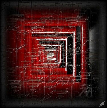 Digitale Kunst mit dem Titel "VARIATION "978"" von Christa Kloß, Original-Kunstwerk, 2D digitale Arbeit