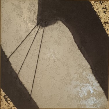 Painting titled "Drifting away" by Roland Lindner, Original Artwork, Acrylic