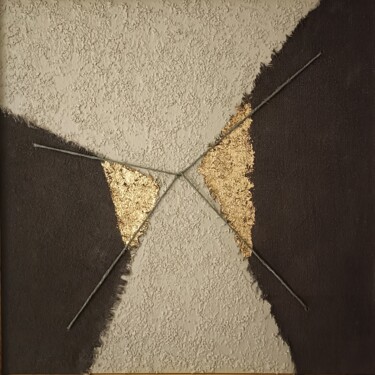 Malerei mit dem Titel "Drifting Away II" von Roland E. Lindner, Original-Kunstwerk, Acryl