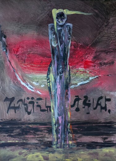 Pintura titulada "Hogania Zullk (1874…" por Milto Sideris, Obra de arte original, Acrílico