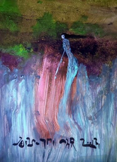 "Ilza MekSpanish (19…" başlıklı Tablo Milto Sideris tarafından, Orijinal sanat, Akrilik