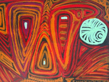 Ζωγραφική με τίτλο "History of addictio…" από Katy Avery, Αυθεντικά έργα τέχνης, Ακρυλικό