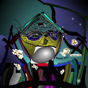 Popcorn City — Opera originale del 2021 [copertina (2025)]