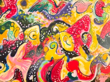 "Provence 71" başlıklı Tablo Daniel Paugam tarafından, Orijinal sanat, Akrilik Ahşap Sedye çerçevesi üzerine monte edilmiş