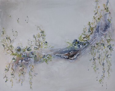 Painting titled "Жить и Любить!" by Natalya Rozhkova, Original Artwork, Acrylic Mounted on Wood Stretcher frame