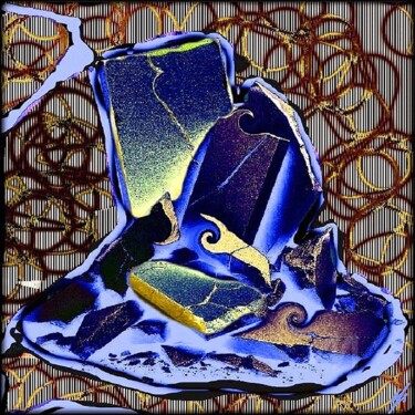 Digitale Kunst mit dem Titel "VARIATION "979"" von Christa Kloß, Original-Kunstwerk, 2D digitale Arbeit