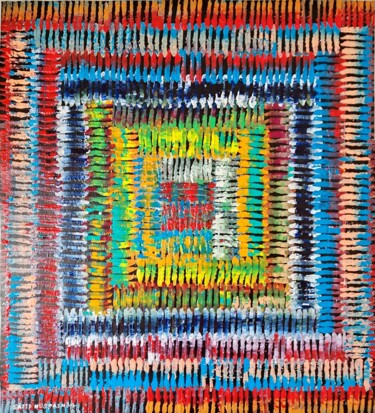 "Colour Meditation A…" başlıklı Tablo Sajid Hussain tarafından, Orijinal sanat, Akrilik