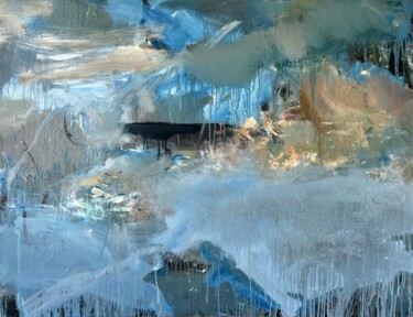 Peinture intitulée "One Winter Day" par Zakhar Shevchuk, Œuvre d'art originale, Huile