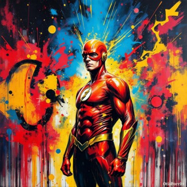 "ABSTRACT-HERO 2" başlıklı Dijital Sanat Otis Porritt tarafından, Orijinal sanat, 2D Dijital Çalışma