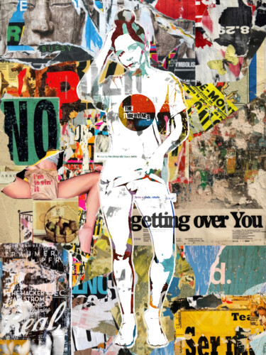 Digitale Kunst mit dem Titel "#CL-01L" von V'Nian Purks, Original-Kunstwerk, Digitale Collage