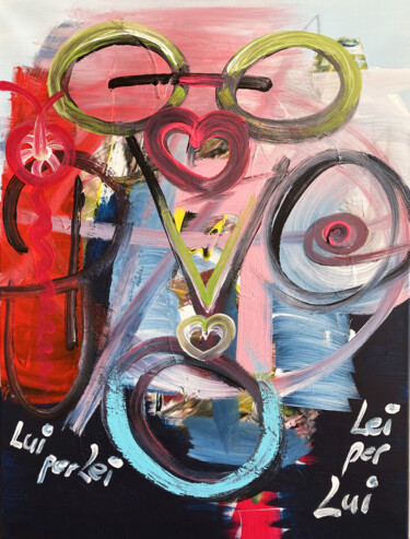 Malerei mit dem Titel "Bella Baxter foreve…" von Frida B., Original-Kunstwerk, Acryl Auf Keilrahmen aus Holz montiert