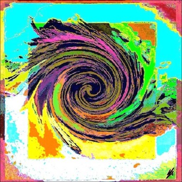 Digitale Kunst mit dem Titel "VARIATION "980"" von Christa Kloß, Original-Kunstwerk, 2D digitale Arbeit