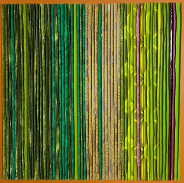 Sculptuur getiteld "Eyecandy no:8-A wal…" door Uday Mastenbroek, Origineel Kunstwerk, Papier