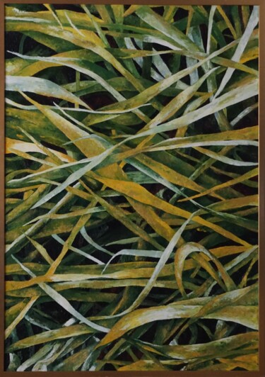 Pintura titulada "Mystery" por Andzela Smalka, Obra de arte original, Oleo Montado en Bastidor de camilla de madera