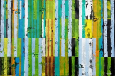 Painting titled "Aphrodite 01" by Francisco Santos, Original Artwork, Acrylic