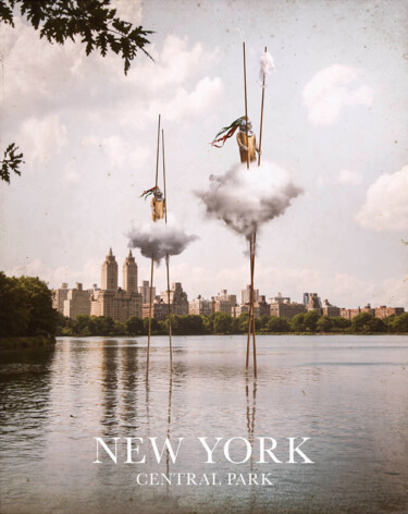 "Buzos en Central Pa…" başlıklı Fotoğraf Oriol Jolonch tarafından, Orijinal sanat, Dijital Fotoğrafçılık