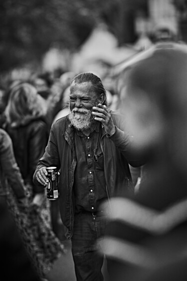 Photography titled "Blurred Moments" by Kevin Lebrun, Original Artwork, Digital Photography Mounted on Aluminium