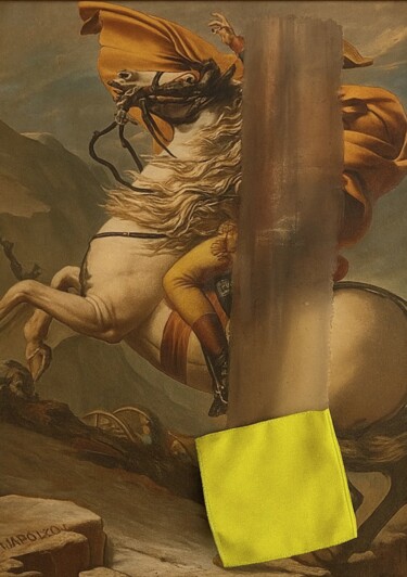 Malerei mit dem Titel "Sorry,i’m just a ho…" von Santicri, Original-Kunstwerk, Acryl Auf Keilrahmen aus Holz montiert