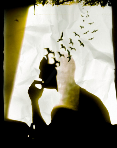 Arts numériques intitulée "El pensador" par Oriol Jolonch, Œuvre d'art originale, Photographie numérique