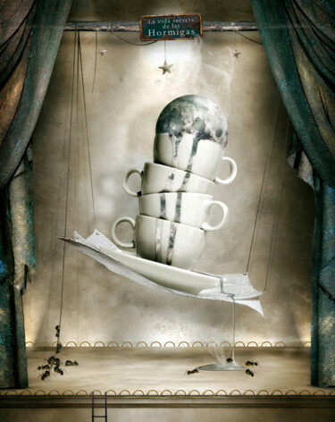 Digitale Kunst mit dem Titel "La vida secreta de…" von Oriol Jolonch, Original-Kunstwerk, Digitale Fotografie