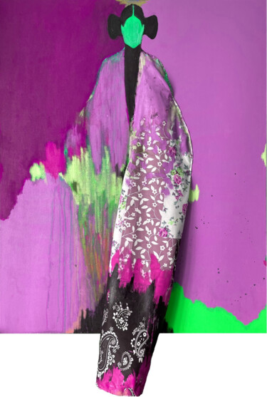 Pintura intitulada "Post-Alienation" por Incognito, Obras de arte originais, Acrílico Montado em Painel de madeira