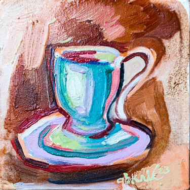 "The Own Boss From T…" başlıklı Tablo Göknil Gümüş Sungurtekin tarafından, Orijinal sanat, Petrol Ahşap Sedye çerçevesi üzer…