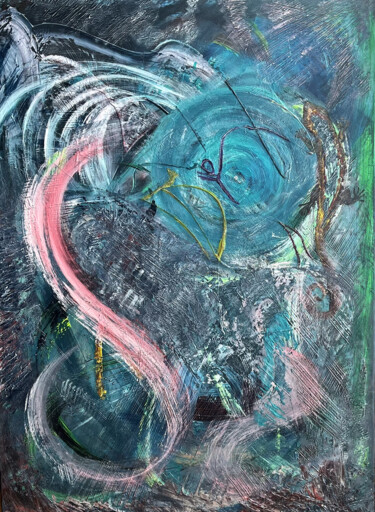 Painting titled "Ancestry-Emerging D…" by Irina Lee, Original Artwork, Acrylic