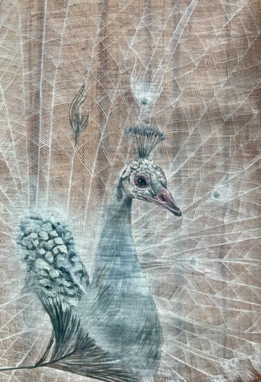 Painting titled "Immortality 2" by Calliswan, Original Artwork, Acrylic