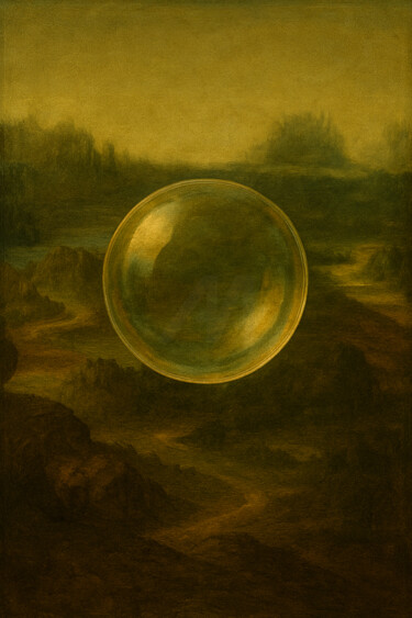 Digitale Kunst getiteld "Stubborn Glasses! /…" door Liudmila Skripkina, Origineel Kunstwerk, AI gegenereerde afbeelding