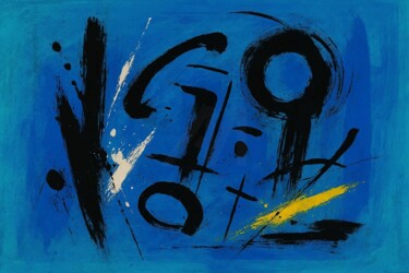 Digital Arts titled "MINIMAL-ABSTRACT 022" by Karavix, Original Artwork, AI generated image