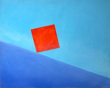 "Equilibre sur un ca…" başlıklı Tablo Jacques Saint Hilaire tarafından, Orijinal sanat, Petrol Ahşap Sedye çerçevesi üzerine…