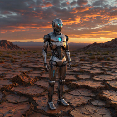 Digitale Kunst mit dem Titel "Cezeri" von Enes Furkan Sürül, Original-Kunstwerk, KI-generiertes Bild