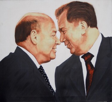 Peinture intitulée "From the series "Po…" par Dmitry Vrubel, Œuvre d'art originale, Acrylique