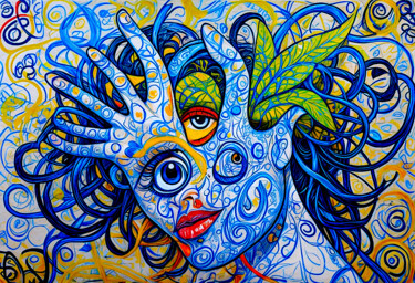 Arts numériques intitulée "conceptual art,  As…" par Jawek Kwakman, Œuvre d'art originale, Travail numérique 2D