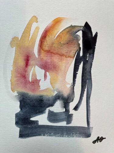 "Утренняя песнь пету…" başlıklı Tablo Юлия Антонюк tarafından, Orijinal sanat, Suluboya