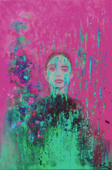 "Future? II" başlıklı Dijital Sanat Peter Stahr tarafından, Orijinal sanat, 2D Dijital Çalışma Ahşap Sedye çerçevesi üzerine…